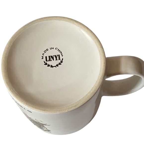 Vintage 1997 Budweiser Anheuser-Bush Clydesdale Horse Wagon Coffee Mug White - Picture 9 of 11